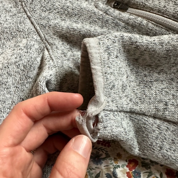L.L.Bean Sweater Fleece Coat - Picture 4 of 4
